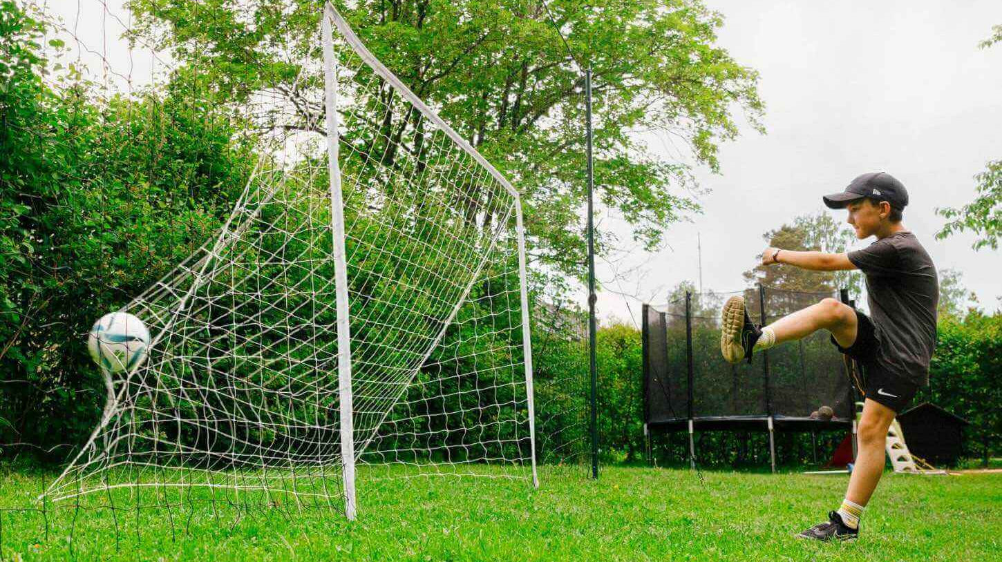 Open Goaaal® Football Goal 3-in-1 Trainer