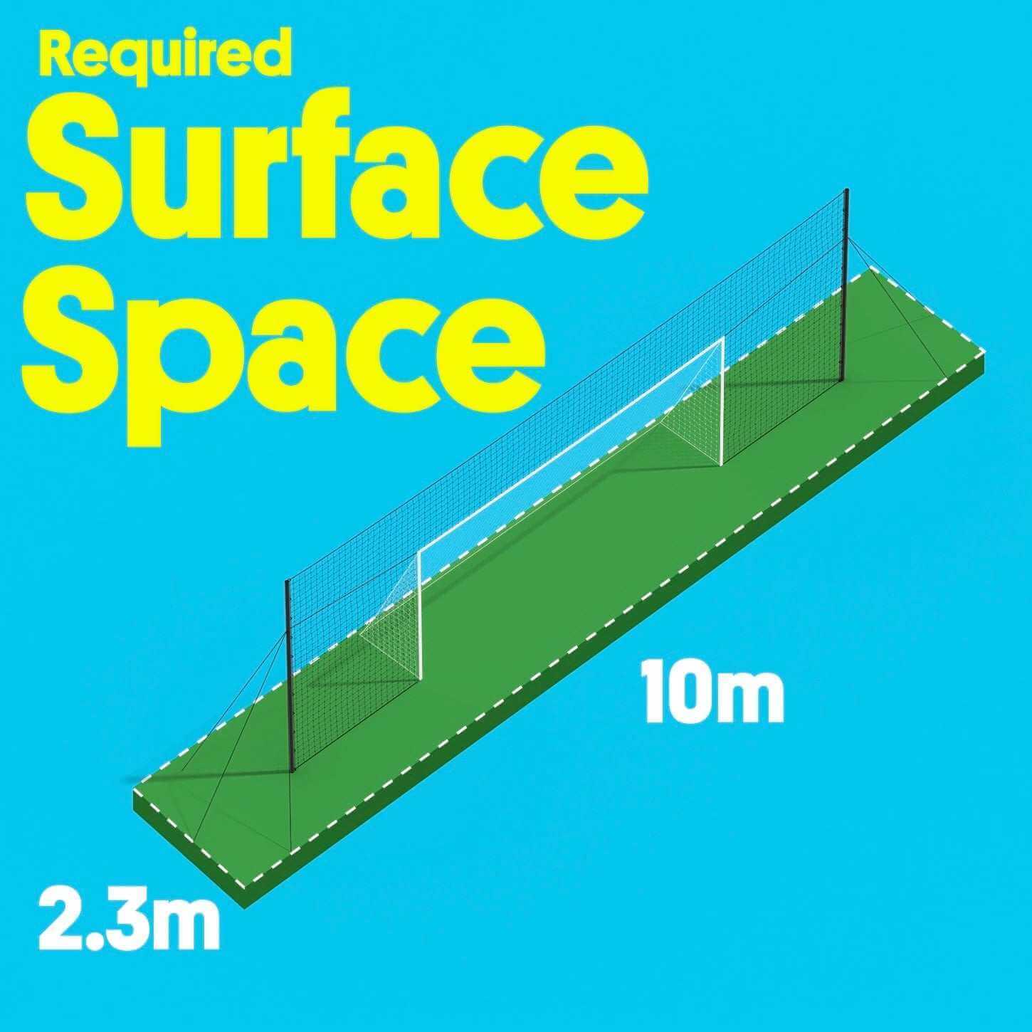Portería de fútbol 3 en 1 (Grande) + Dianas de esquina GRATIS