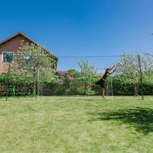 Portería de fútbol 3 en 1 (Grande) + Dianas de esquina GRATIS