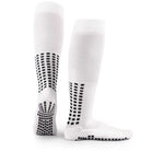 LUX Anti Slip Football Socks with inner and outer grips, knee-length, for enhanced traction and performance.