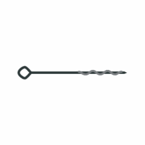 Steel goalmouth anchor for backyard soccer goal spare nets and parts