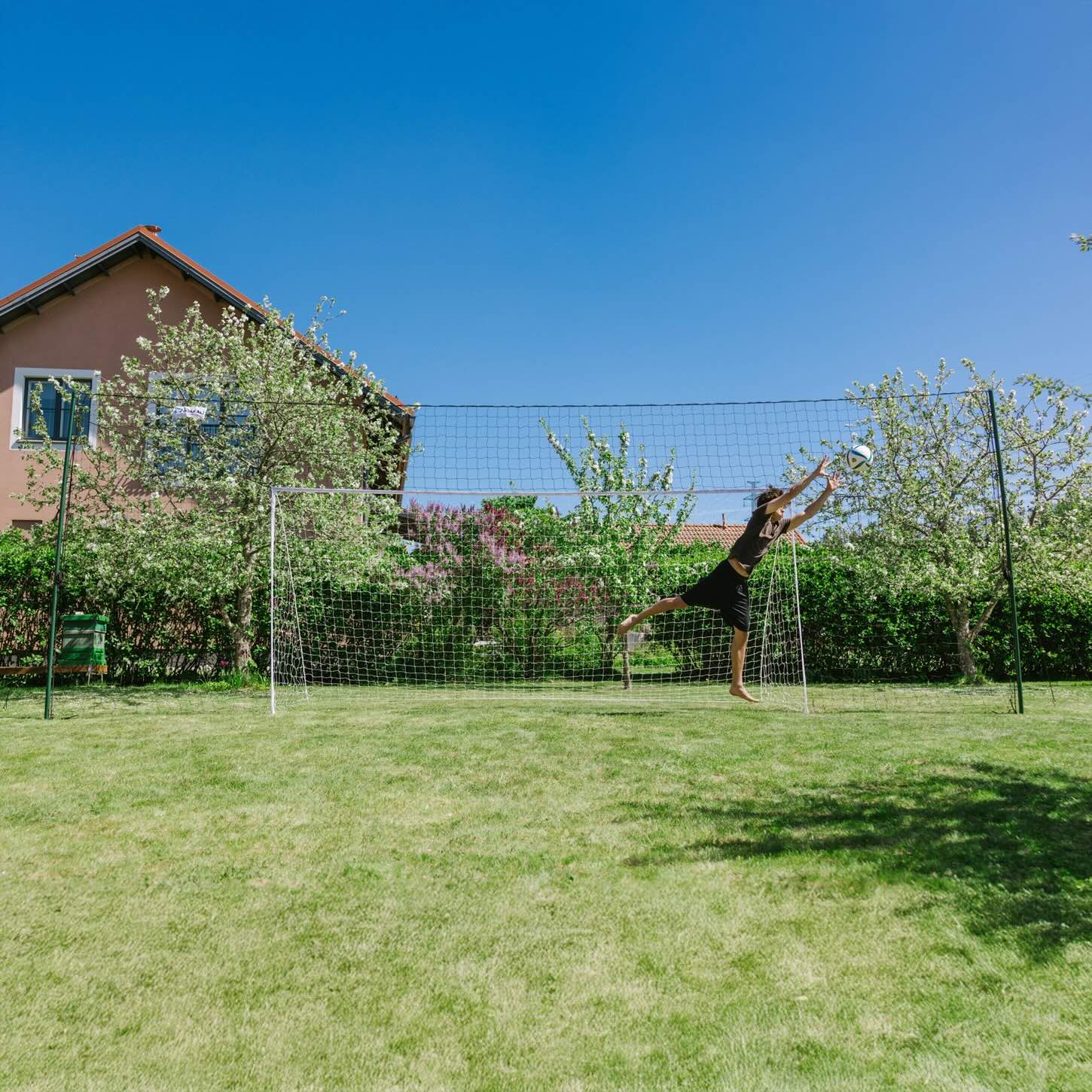 3-i-1 Fodboldmål Træner & Rebounder