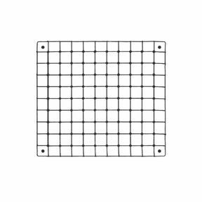 Open Goaaal Net Repair Patch with grid pattern and corner holes for fixing sports nets