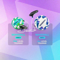 Football Kick Trainer Pro-Level Size 2 Ball (Green) by SenseBall for advanced training and skill development.