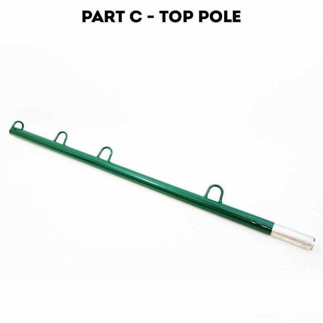 Football goal accessory part, Part C - Top Pole, for OpenGoaaal football goal.